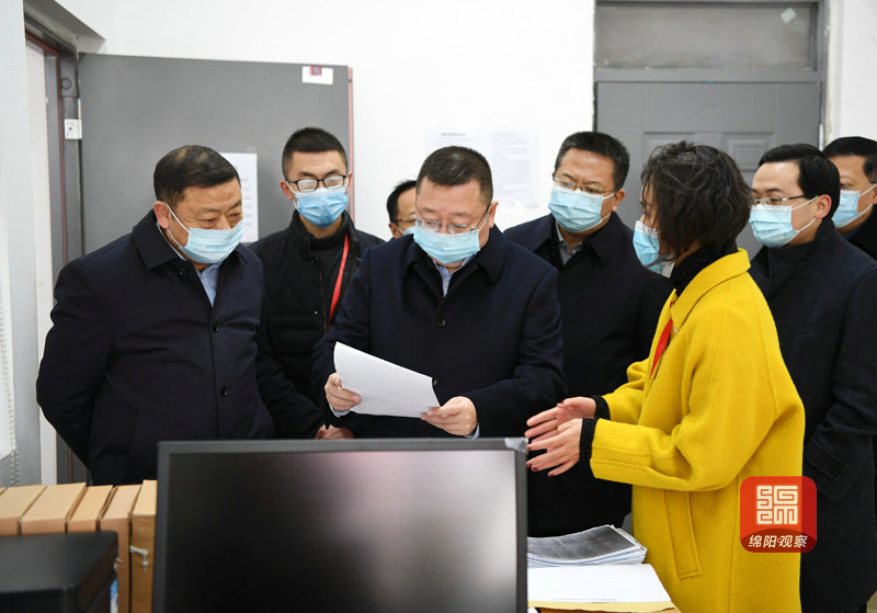 2021年1月7日，元方調(diào)研新冠肺炎疫情防控工作2  張莉 攝.jpg