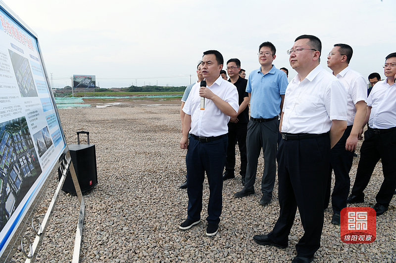 2021年8月19日，元方調(diào)研重點項目推進情況  張莉 攝.jpg